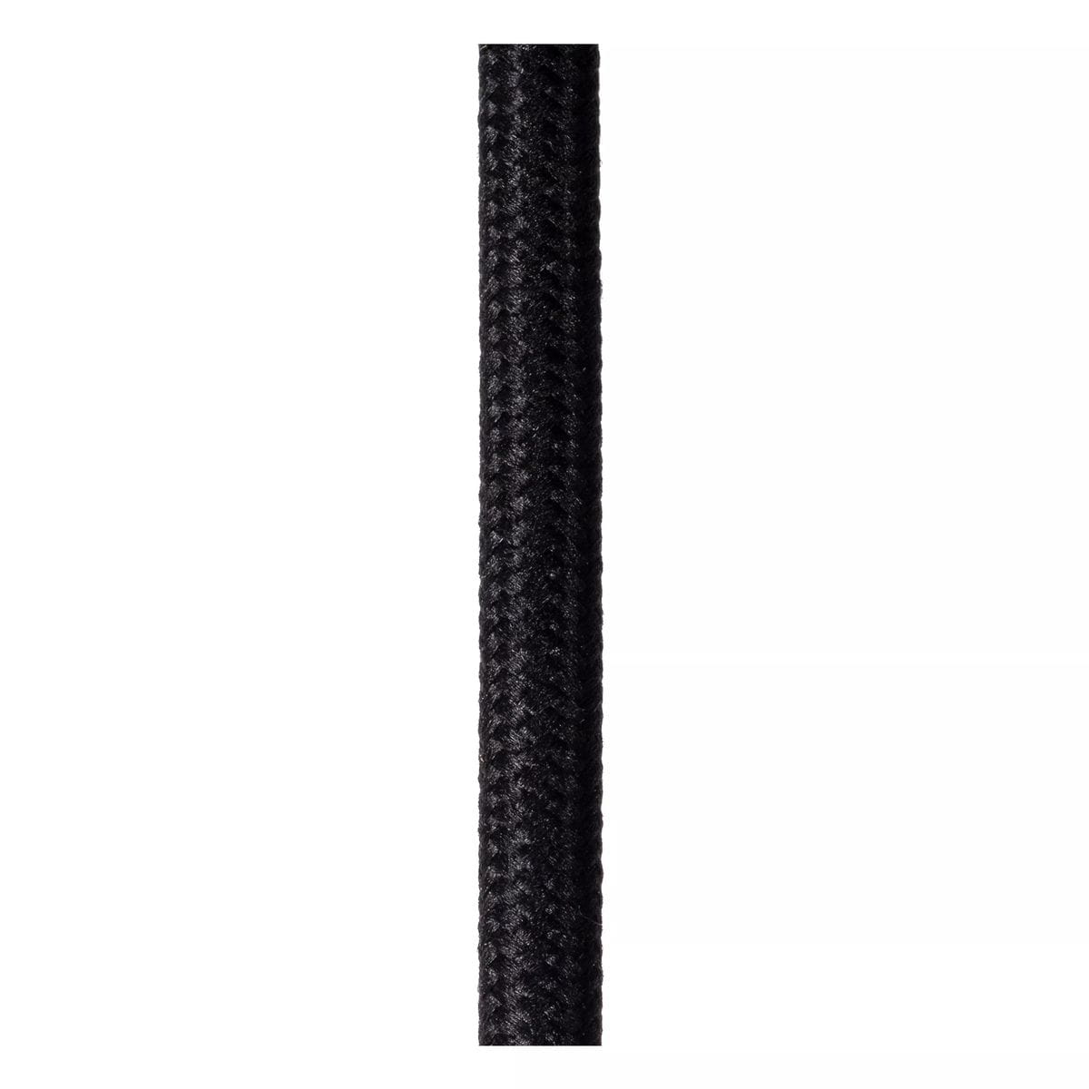 Lampa wisząca Marius 5-punktowa w kolorze czarnym, z pięcioma kloszami rozmieszczonymi w linii. Klosze mają prosty, cylindryczny kształt. Produkt zawieszony na cienkim, czarnym kablu, na jasnym tle. Idealna do nowoczesnych wnętrz.