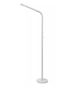 Gilly LED lampa podłogowa ściemnialna 1-punktowa biała 36712/04/31