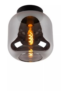 Joanet lampa sufitowa 1-punktowa czarna 45194/25/65