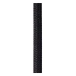 Lampa wisząca Monsaraz 1-punktowa w czarnym kolorze z bursztynowym kloszem. Widoczny detal przewodu w kolorze czarnym, teksturowanym. Lampa zawieszona, z minimalistycznym designem, idealna do nowoczesnych wnętrz.