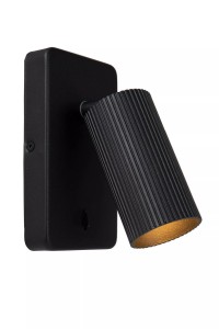 Clubs kinkiet (spot) 1-punktowy czarny 09239/11/30