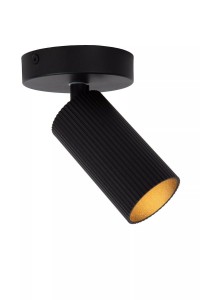 Clubs lampa sufitowa (spot) 1-punktowa czarna 09939/01/30
