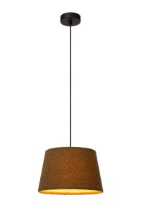 Woolly lampa wisząca 1-punktowa czarna/zielona 10416/01/33