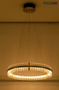 Saturnus LED 70 lampa wisząca 1-punktowa złota MSE010100167