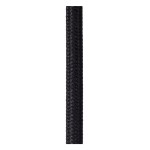 Lampa wisząca Gregory 3-punktowa w kolorze czarnym, z trzech źródeł światła, z minimalistycznym designem. Widoczny wąż tekstylny, który może być częścią konstrukcji. Ujęcie frontalne, na jednolitym tle.
