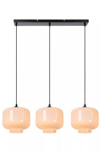 Medine lampa wisząca 3-punktowa czarna/biała 46413/03/61