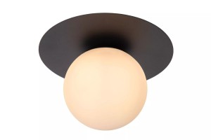 Tricia lampa sufitowa 1-punktowa czarna 79187/01/30