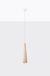 Sula lampa wisząca 1-punktowa naturalna SL.1100