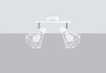Artemis lampa sufitowa (spot) 2-punktowa biała SL.1103