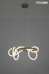 Serpiente  LED lampa wisząca 1-punktowa złota MSE010100236
