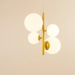 Bloom lampa wisząca 4-punktowa żółta 1091L14