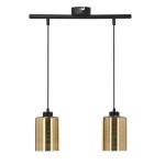 Cox lampa wisząca 2-punktowa czarna/złota 32-59352