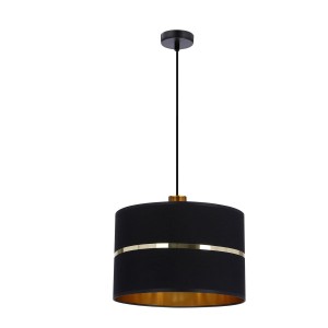 Assam lampa wisząca 1-punktowa czarna/złota 31-17444