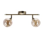 Rodia lampa sufitowa 2-punktowa patyna/bursztynowa 92-16539