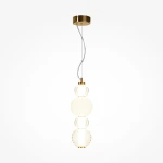 Collar LED lampa wisząca złota P069PL-L17G3K
