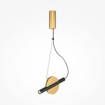 Enigma LED lampa wisząca 1-punktowa mosiądz MOD150PL-L5BS3K