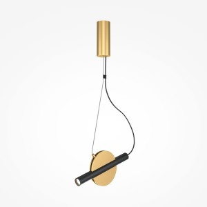 Enigma LED lampa wisząca 1-punktowa mosiądz MOD150PL-L5BS3K