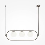 Erich lampa wisząca 3-punktowa nikiel MOD221PL-03N