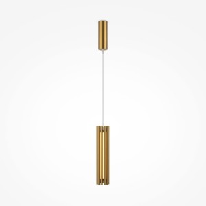 Sonata LED lampa wisząca 1-punktowa mosiądz MOD410PL-L12BS3K