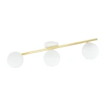 Splendi lampa sufitowa 3-punktowa biała/złota/opal  1249/3
