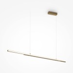 Halo LED lampa wisząca 2-punktowa mosiądz MOD005PL-L36BSK