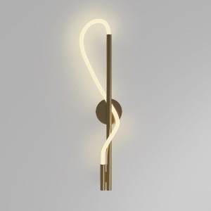 Tau LED kinkiet 1-punktowy złoty MOD166WL-L12G3K