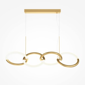 Node LED lampa wisząca 4-punktowa złota MOD165PL-L40G3K