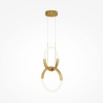 Node LED lampa wisząca 2-punktowa złota MOD165PL-L18G3K
