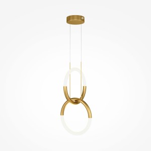 Node LED lampa wisząca 2-punktowa złota MOD165PL-L18G3K