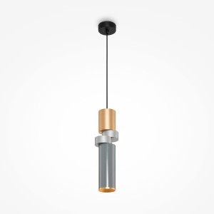 Palette  lampa wisząca 1-punktowa  czarna/multikolor MOD303PL-01CFL3