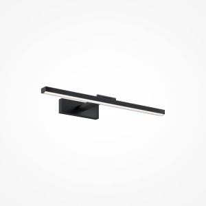 Bris LED kinkiet 1-punktowy czarny MIR008WL-L12B4K