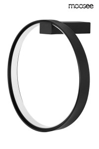 Circle LED kinkiet 1-punktowy czarny MSE010100378