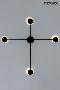 Shadow 4 Close LED kinkiet 4-punktowy czarny MSE010100245
