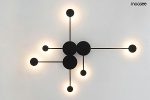 Shadow Multi LED kinkiet 6-punktowy czarny MSE010400213