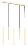 Collet lampa wisząca 5-punktowa złota 63161