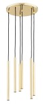 Collet lampa wisząca 6-punktowa złota 63162