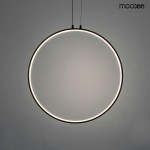 Circulo 60 LED lampa wisząca 1-punktowa czarna MSE010100372
