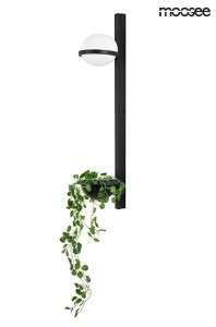 Plant Wall  LED kinkiet 1-punktowy czarny MSE010400222