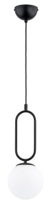 Vavil D150 lampa wisząca 1-punktowa czarna 61231
