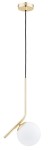 Liberty D150 lampa wisząca 1-punktowa złota 61228