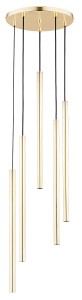 Collet lampa wisząca 5-punktowa złota 63145