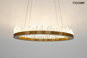 Nenufar LED lampa wisząca 1-punktowa złota MSE010100125