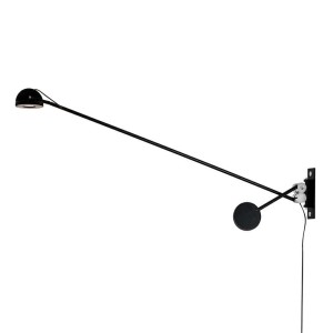 Gear LED kinkiet 1-punktowy czarny  MSE1501100211
