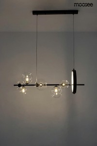  Alure Line Twin 90 LED + G9 lampa wisząca 8-punktowa czarna MSE010100285