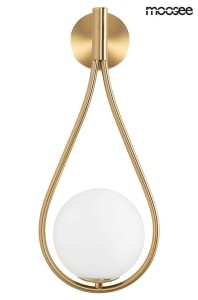 Roma kinkiet 1-punktowy złoty MSE010400204