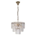 Buena lampa wisząca 4-punktowa antyczny brąz PND-22320-4-ABR