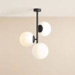 Fin M lampa sufitowa 3-punktowa czarna 1120PL_E1_M