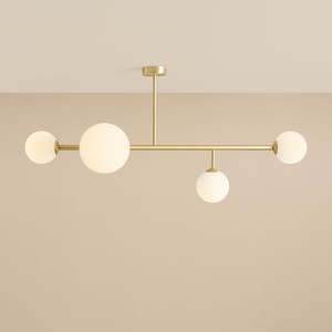 Dione lampa sufitowa 4-punktowa mosiądz 1092PL_L40