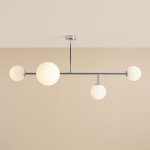 Dione lampa sufitowa 4-punktowa chrom 1092PL_L4