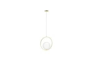 Jumbo lampa wisząca 1-punktowa złota AZ4983
